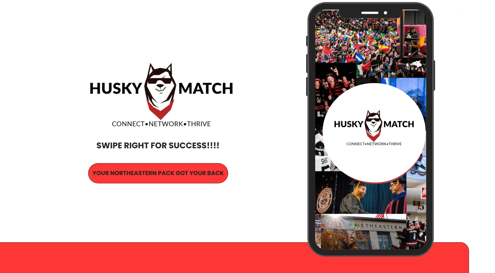 Husky Match (Hackathon Winner)